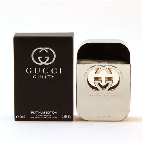 gucci guilty platinum edition 2.5 edt sp for women|Gucci Guilty for women website.